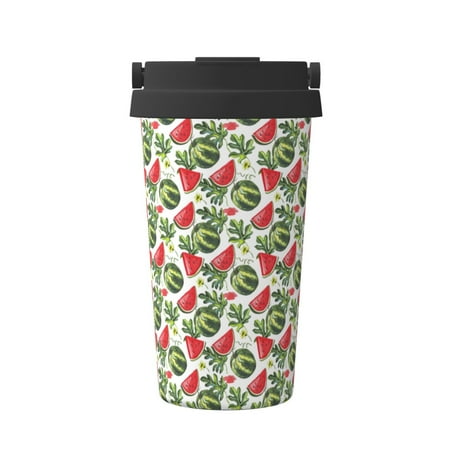 

KLL Watermelons Pattern Stainless Steel Vacuum Insulated Tumbler - Carry Insulated Coffee Mug - Reusable Insulated Cold Brew Iced Coffee Cup Thermos