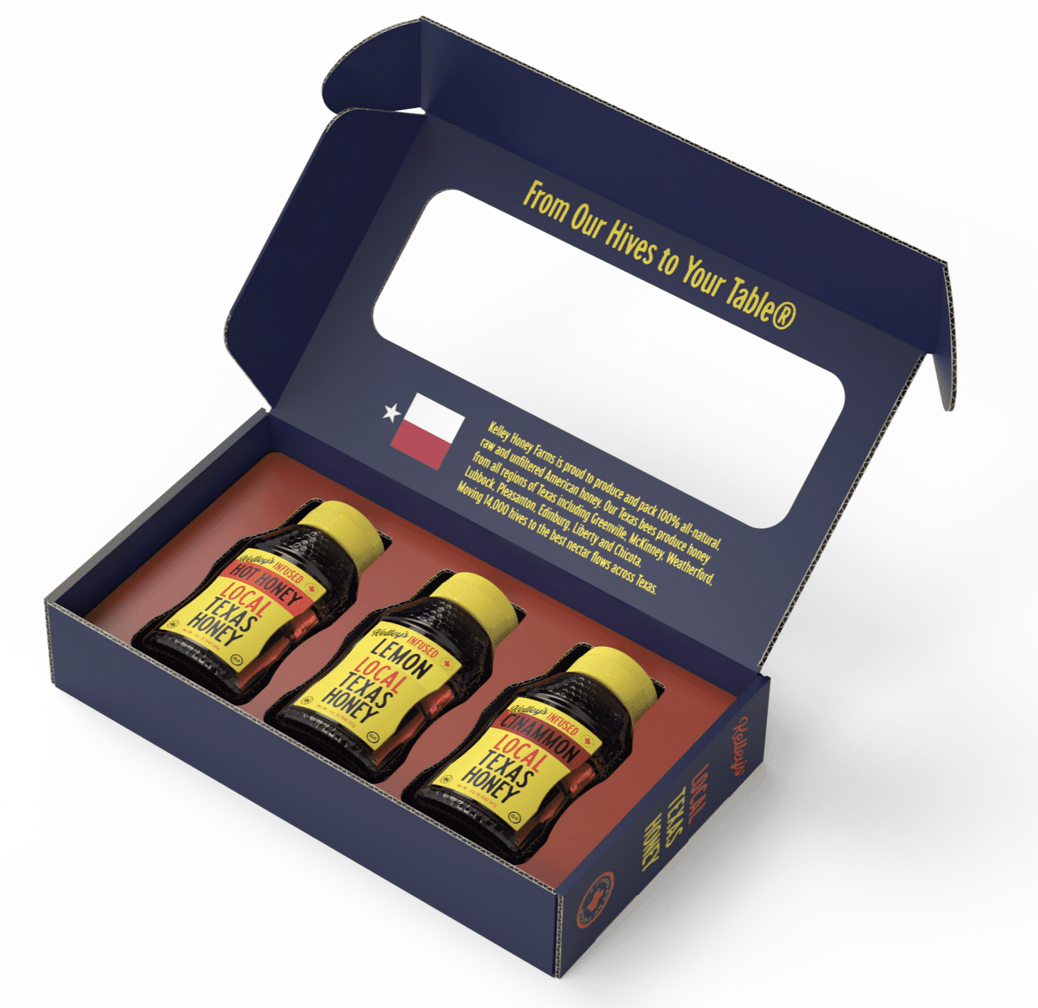 Kelley's Local Texas Honey Infused Gift Pack
