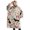 Chihuahua and Pioneer, variant on Oversized Wearable Blanket Hoodie,Doberman Dog Pattern with Pioneer Flower Sherpa Blanket Hoodie with Super Pockets,Super Warm Fuzzy Pullover for Women & Men