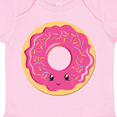 thumbnail image 4 of Inktastic Hot Pink Donut Boys or Girls Baby Bodysuit, 4 of 5