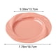 thumbnail image 3 of Plato redondo de desayuno ButterStyle 7,76 pulgadas – PP engrosado con aspecto cerámico, amarillo pastel, beige rosado verde, antideslizante, apilable y elegante plato para cena de restaurante en, 3 of 6