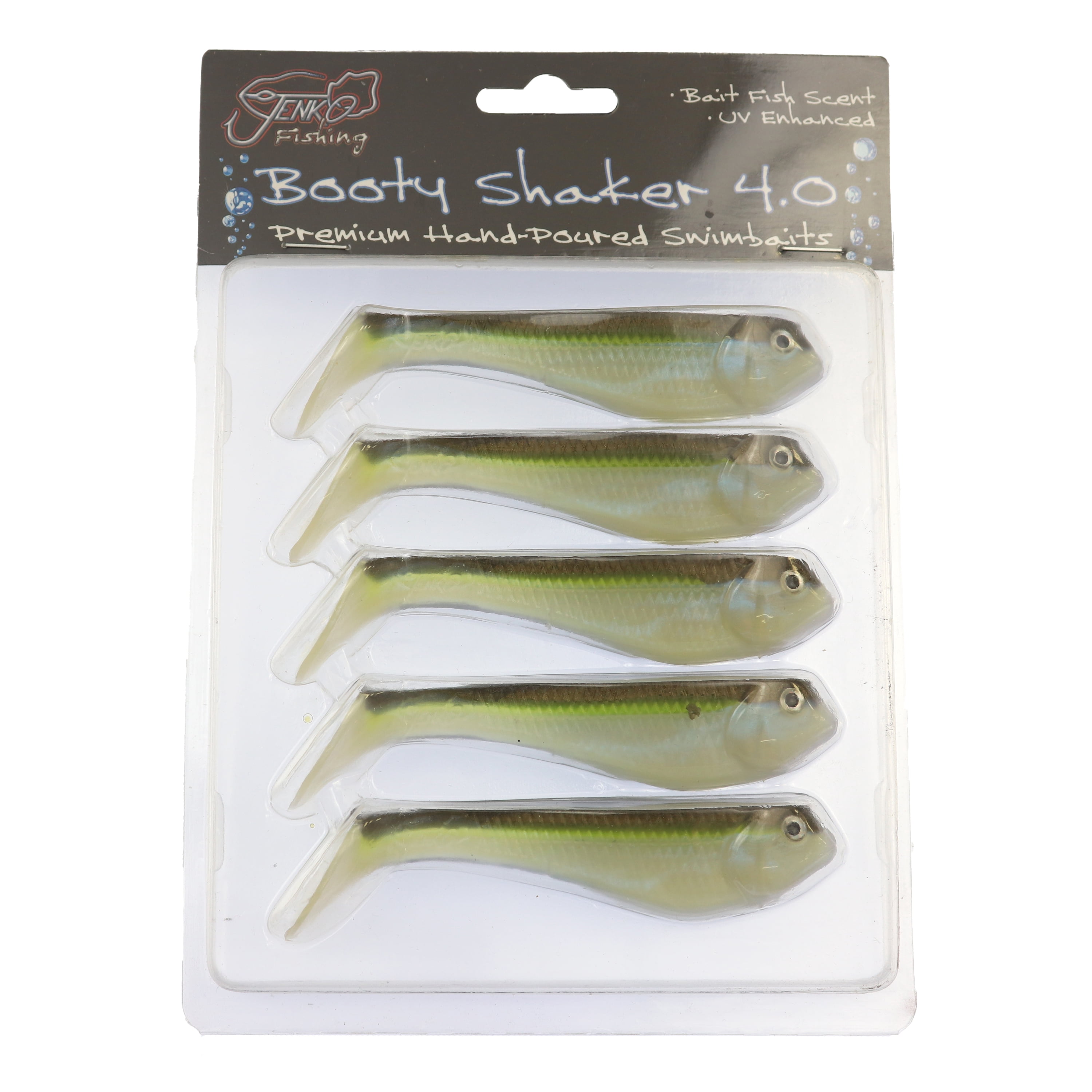Jenko Booty Shaker SB 4.0 Bronze Shad Soft Plastic Fishing Lure