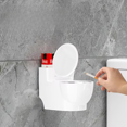 thumbnail image 4 of Ashtray Creative Gift Toilet Wall Mounted with Lid Ashtray Bathroom Wall Mounted Multifunctional Ashtray Office Smoking Tool Box, 4 of 4