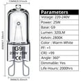 thumbnail image 2 of G9 halogenlampor 42W,230V, 10-pack 42W, 2 of 5