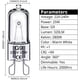 thumbnail image 2 of G9 halogenlampor 28W,230V, 10-pack 28W, 2 of 5