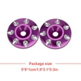 thumbnail image 2 of mmirethe 2 Pcs Joint de Voiture RC Protection de Queue Pratique et Robuste Joints de Queue Utiles de Remplacement pour Voiture 1/10 Violet, 2 of 6