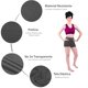 thumbnail image 4 of Short Licra Mujer, Corto, Unitalla, Deportivo, Dama, Atlético, Boxer, Entrenamiento, Pantalones Cortos, Biker, 4 of 5