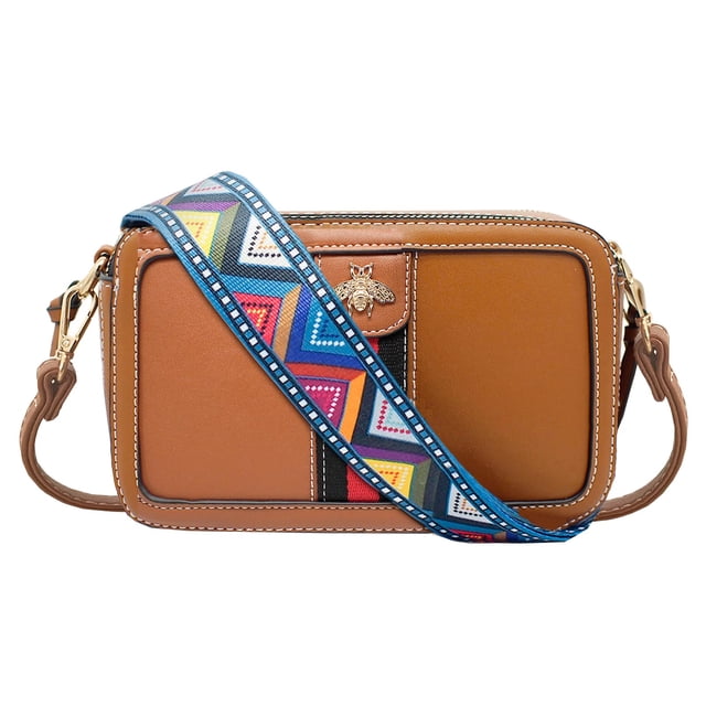 Bolso bandolera Beatfull Designer Bee de piel sintética para mujer
