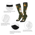 thumbnail image 3 of KLL Mallard Ducks Wild Birds Print Cool Socks Men's Women's Crew Socks Funny Crazy Novelty Stockings, 3 of 6