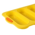 thumbnail image 4 of Molde Francés para Pasteles de 4 Ranuras Molde Francés para Pan Pequeño DIY Bandeja para Hornear Antiadherente de Fácil Desmoldeo Rosa, 4 of 5