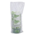 thumbnail image 3 of Eco-Products EP-BSC12-WA 4.05 in. x 2.5 in. 12 oz. World Art Renewable and Compostable Paper Food Container - Green (500/Carton), 3 of 10