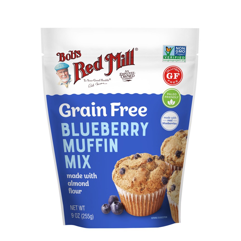 Bob's Red Mill Grain Free Blueberry Muffin Mix, 9 Oz
