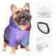 thumbnail image 3 of Balery Colorful Purple Cosmos Flower Sudadera con Capucha para Perros Pequeños – Ropa para Mascotas, Disfraz para Perros y Gatos, Ideal para Fiestas y Cosplay-Small, 3 of 7