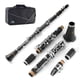thumbnail image 4 of EASTROCK Clarinete Sib 17 teclas Material ABS Amplia gama de tonos Especialmente apto para principiantes y estudiantes con uso de herramientas y 2 barriles reemplazables, 4 of 5