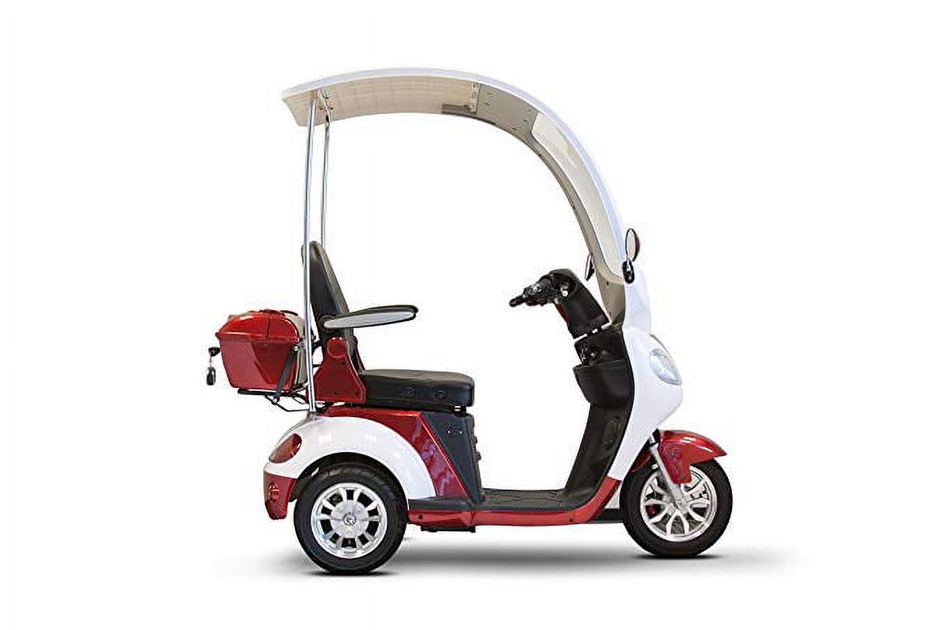 Ewheels Ewheels Luxurious Electric Oversized Scooter with Full Canopy Red - image 2 of 3
