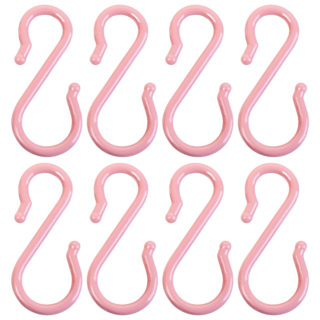 LCXmlly Scratch-proof Hook Easy Installation Multi functional S shaped Hook Utensils Towel Clothing Hanger for Home 1 Set