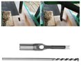 thumbnail image 4 of Mortising Chisel Woodworking Tool, Alloy Steel High Hardness Square Hole Bit Efficient  For Density Board For Wood 9.5mm, 4 of 8