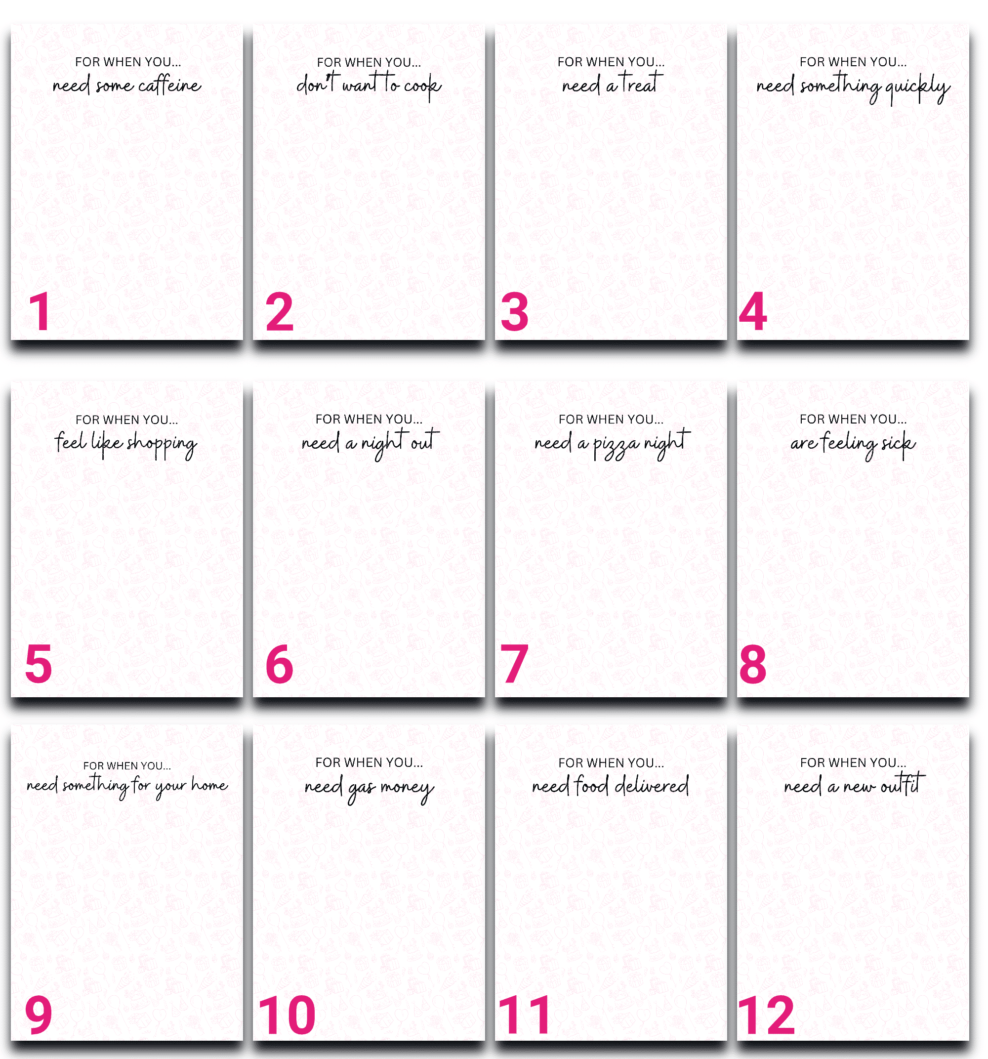 Happy Birthday Gift Card Book