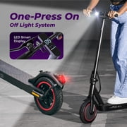 iScooter Electric Scooter for Adults, 21.7 Miles Max Range with 21 MPH Top, 350W Foldable Commuting Electric Scooter, 3-Speed & Cruise Control Escooter Teens