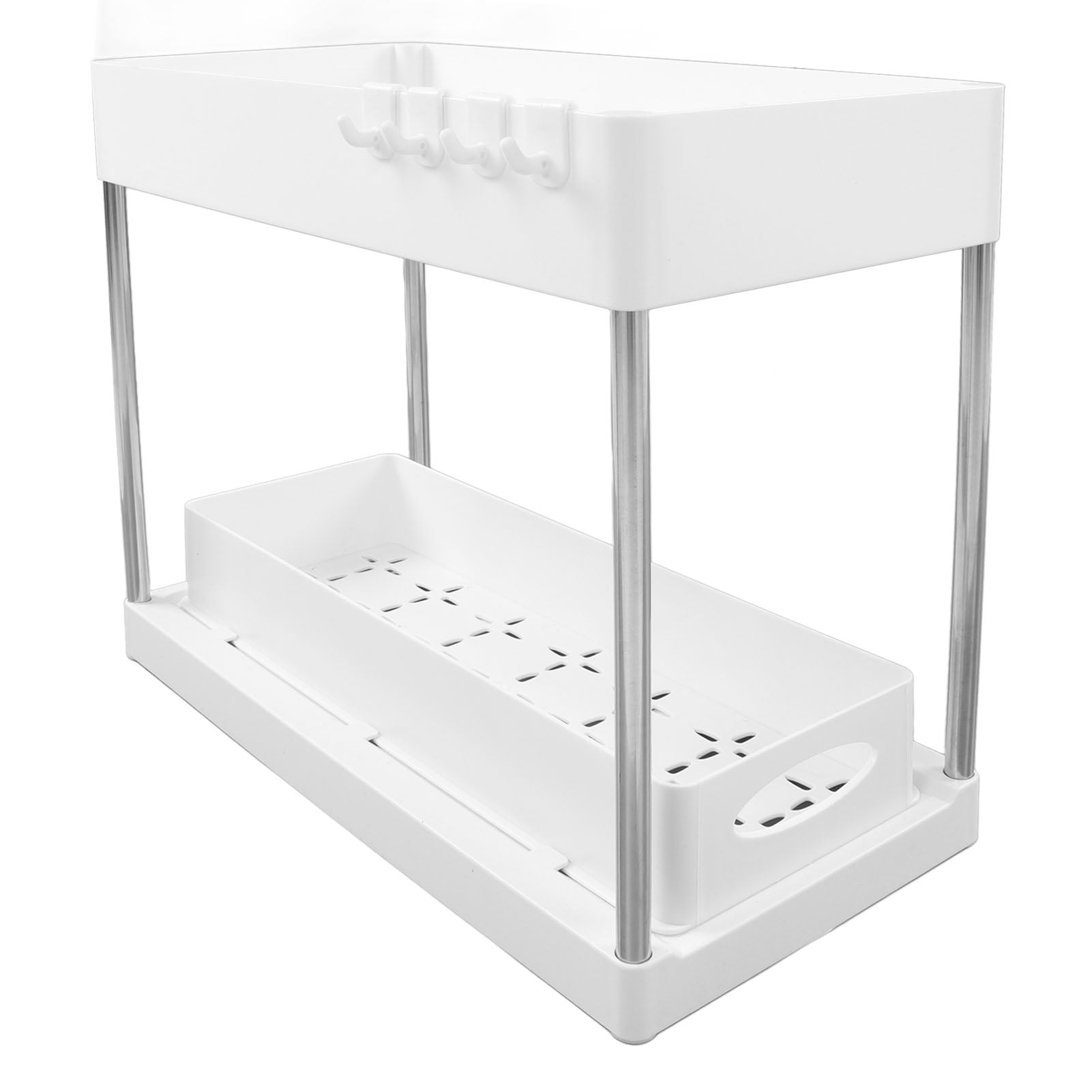 Under Sink Shelf, Slide Out Design Practical Durable Under Sink