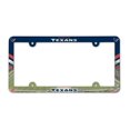 thumbnail image 3 of Placa de matrícula WinCraft Houston Texans NFL marco a todo color, 3 of 3