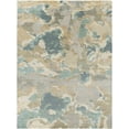 thumbnail image 6 of Hauteloom Briceville Wool Living Room, Bedroom Area Rug - Contemporary - Ivory, Medium Green, Pale Blue - 2' x 3', 6 of 9
