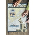thumbnail image 3 of Isle of Palms, South Carolina, Nautical Chart (19x27 inches, Premium 500 Piece Jigsaw Puzzle for Adults and Family, Made in USA), 3 of 4