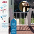 thumbnail image 4 of Cardinal Gates Outdoor Safety Gate - White, 4 of 4