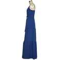 thumbnail image 4 of Mode Femmes Été Boho Bretelles V-Cou Bandage Partie Robe de Plage, 4 of 6