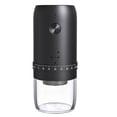 thumbnail image 1 of Coffee Grinder Charge Professional Stronger Adjustable Grinding Machine Portable Vacation Travel Cafe Grinder Black, 1 of 9