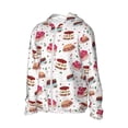 thumbnail image 2 of KLL Birthday Cake Print Men's Women’s UPF 50+ Sun Protection Outdoor Hoodie Jacket Long Sleeve Fishing Hiking Performance Shirt-Medium, 2 of 6