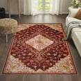 thumbnail image 2 of Anita Traditional Red Area Rug Rectangle 4' x 6' Rectangle, 2 of 6
