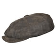 thumbnail image 3 of Stetson Weathered Leather 8/4 Cap, 3 of 4