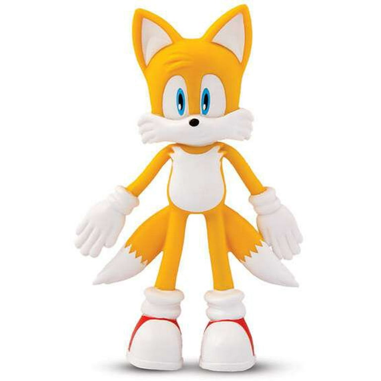 Bend'ems Sonic the Hedgehog Tails Action Figure, Bendable Flexfigs