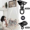 thumbnail image 3 of Ceiling Hook Hanging Chair 360 Rotate Swing Hanger 450kg Swing Suspension Hook For Punching Bag, 3 of 5