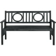 thumbnail image 4 of Safavieh Piedmont Indoor/Outdoor Modern Folding Acacia Bench, 4 of 8