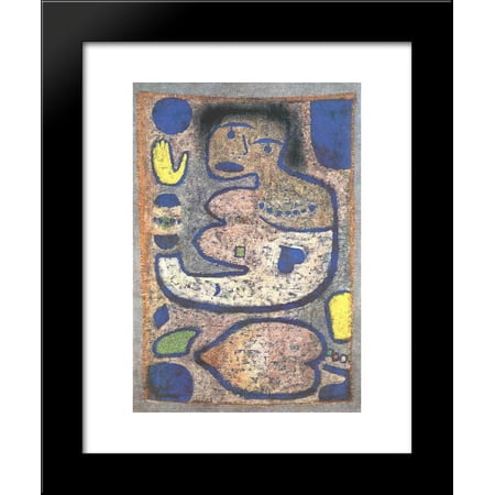 Love Song by the New Moon 20x24 Framed Art Print by Paul Klee