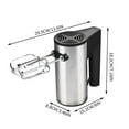 thumbnail image 3 of High-power Household Silent Stainless Steel Egg Beater Electric Hand-held Mixer Baking Sender, 3 of 3