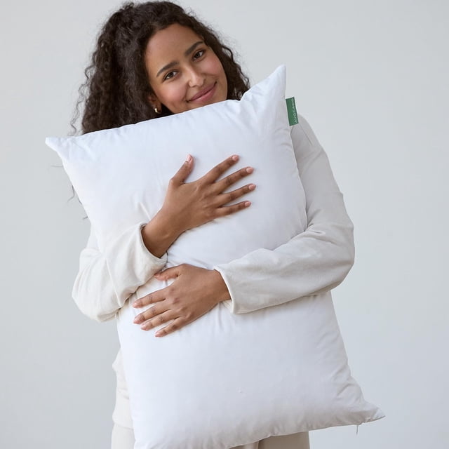 Almohada King de algodón orgánico Avocado Green Mattress