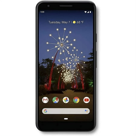 Google Pixel 3a, Fully Unlocked | Black, 64 GB, 5.6 in Screen | Grade B+ | G020G