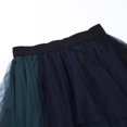 thumbnail image 4 of Lady ‘s Sexy Solid Color Mesh Irregular Elastic Tulle Bubble Skirt, 4 of 7