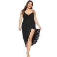 thumbnail image 2 of Uniexcosm Women Plus Size Hollow Out Bikini Cover Up Loose Beach Wear Dress, 2 of 7