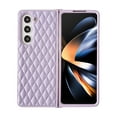 thumbnail image 2 of Allytech Galaxy Z Fold 3 Case, Luxury PU Leather Back Cover Shockproof Anti-Scratch Slim Fit Lightweight Phone Case for Samsung Galaxy Z Fold 3 - Purple, 2 of 6