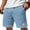 Light Blue, variant on COOFANDY Mens Shorts Casual Summer Beach Sweat Shorts Classic Fit Stylish Cotton Dress Shorts with Pockets