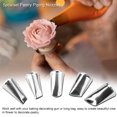 thumbnail image 4 of Icing Piping Bag Nozzle, Piping Nozzle, Healthy Delicate Puff For Cupcake Pastry Baking, 4 of 8