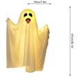 thumbnail image 3 of BGZLEU Halloween Decorations Outdoor Hanging Ghost, Halloween Ghosts Purple 38.1", Scary Hanging Ghost Halloween Decorations, Graveyard Decor for Yard Patio Prop, Lawn Garden Party Supplies Décor, 3 of 8