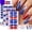 C, variant on FEOLGEHLY 4th of July USA Flag Nail Art Stickers with Stars and Glitter, Waterproof Long-Lasting Self-Adhesive Nail Wraps for DIY Manicure, 16 Sizes Nail Stickers for All Fingernails (B)
