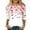 White-9, variant on Shadoumai Womens 3/4 Sleeve V Neck Valentine T Shirts Love Heart Printed Graphic Tee Tops