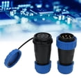 thumbnail image 4 of Conector de enchufe impermeable conector de alimentación de aviación antioxidante resistente al calor hembra macho 45A para equipos electrónicos, 4 of 8