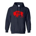 thumbnail image 2 of Go All Out 716 Area Code City Of Buffalo New York Pride Sweatshirt Hoodie Mens/Women, 2 of 4